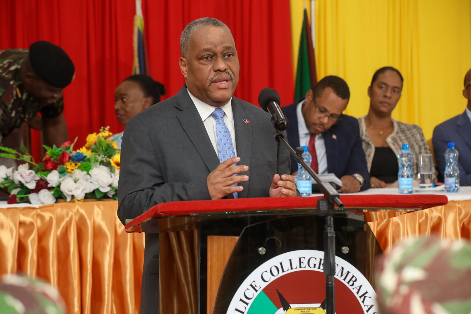 Haiti PM Garry Conille visits NPS College